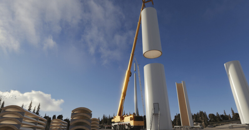 world’s-tallest-wooden-wind-turbine-is-‘stronger-than-steel’